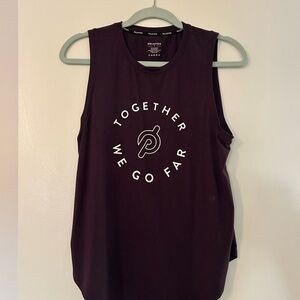 Peloton Dreamblend Dark Purple Tank with Logo